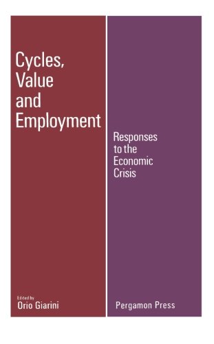 Book Cycles, Value & Employment: Responses To The Economic Crisis free