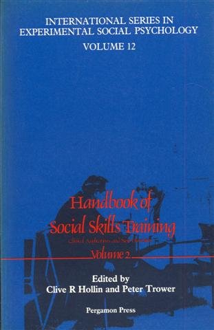 Book Handbook of Social Skills Training (International Series in Experimental Social Psychology) free
