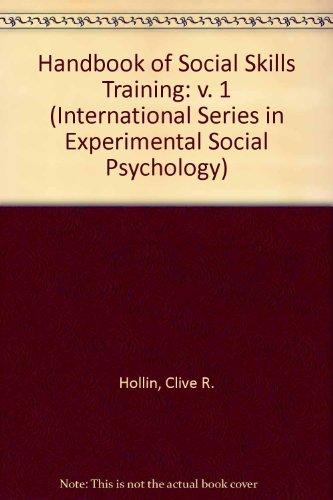 Book Handbook of Social Skills Training (International Series in Experimental Social Psychology) (v. 1) free