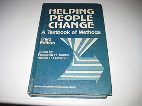 Book Helping people change: A textbook of methods (Pergamon general psychology series) free