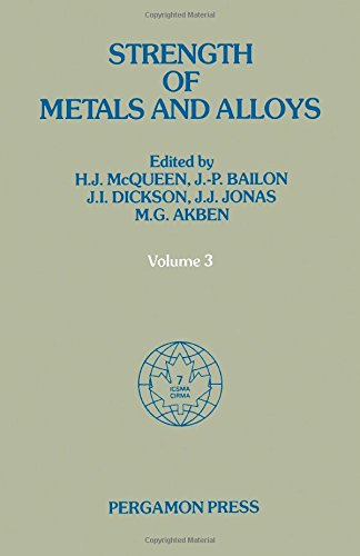 Book Strength of Metals and Alloys (ICSMA 7): Proceedings of the 7th International Conference on the Strength of Metals and Alloys, Montreal, Canada, 12–16 August 1985 free