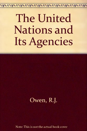 Book The United Nations and Its Agencies free