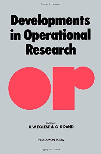 Book Developments in Operational Research (Leaders of the World) free