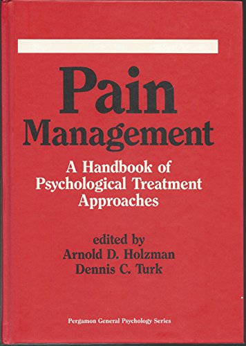Book Pain Management: A Handbook Of Psychological Treatment Approaches (pergamon General Psychology Series) free