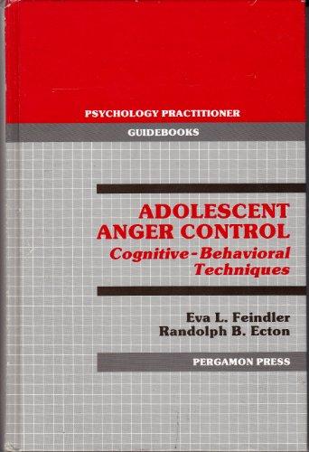 Book Adolescent anger control: Cognitive-behavioral techniques (Psychology practitioner guidebooks) free