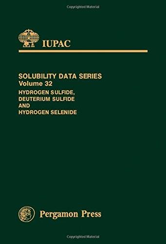Book Hydrogen Sulfide, Deuterium Sulfide and Hydrogen Selenide (Solubility Data Series) free