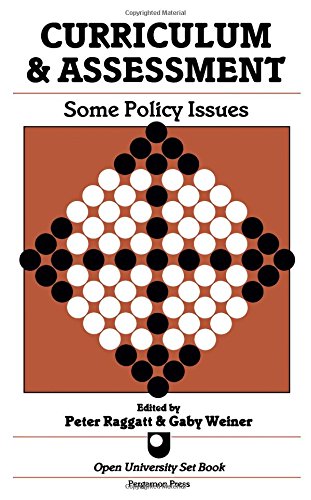 Book Curriculum and assessment: some policy issues : a reader free