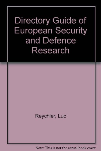 Book Directory Guide Of European Security And Defense Research free Book Directory Guide Of European Security And Defense Research free