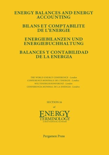 Book Energy Balances and Energy Accounting: Energiebilanzen und Energiebuchhaltung free