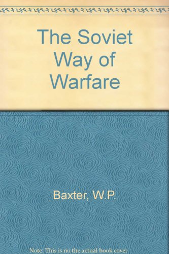 Book Soviet Way Of Warfare free