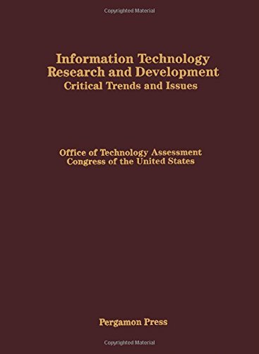 Book Information Technology Research And Development: Critical Trends And Issues free