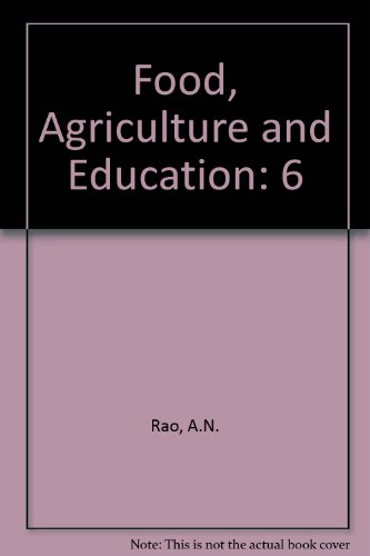 Book Food, Agriculture, and Education (Science and Technology Education and Future Human Needs) free