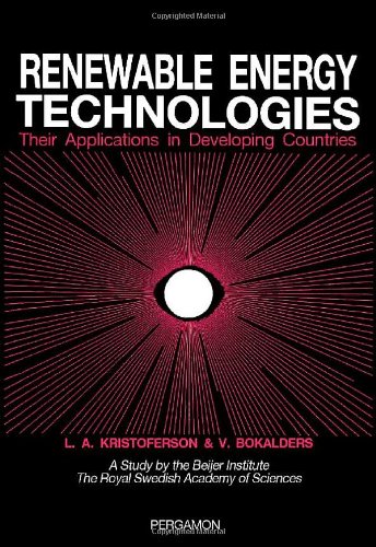 Book Renewable Energy Technologies: Their Applications in Developing Countries free