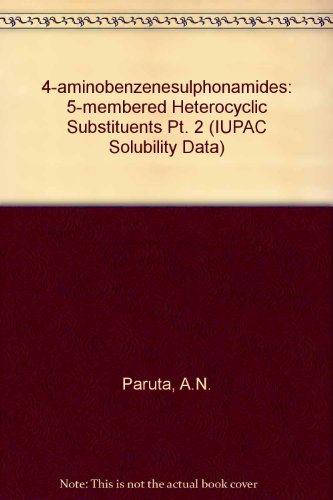 Book 4-aminobenzenesulfonamides free