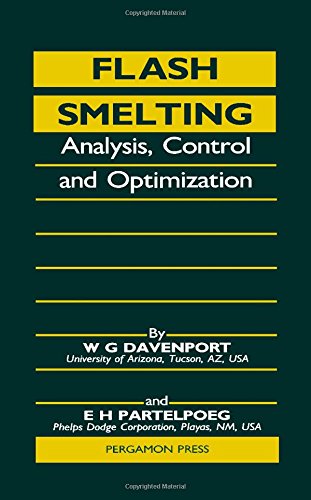 Book Flash Smelting: Analysis, Control And Optimization free