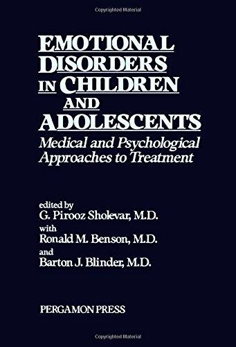 Book Emotional Disorders In Children And Adolescents: Medical And Psychological Approaches To Treatment free