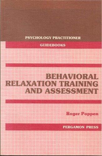 Book Behavioral Relaxation Training and Assessment free