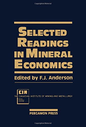 Book Selected Readings in Mineral Economics free