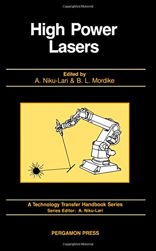 Book High Power Lasers (technology Transfer Handbook Series) free