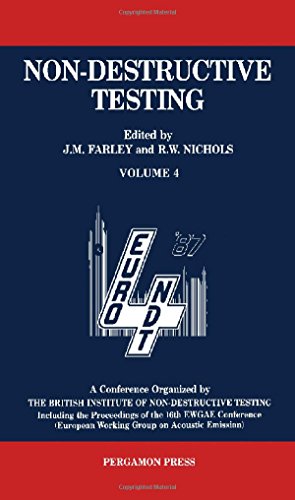 Book Non-destructive Testing: Proceedings Of The 4th European Conference, London, 13-17 September 1987, 4 (international Series On Materials Evaluation And Non-destruc) free