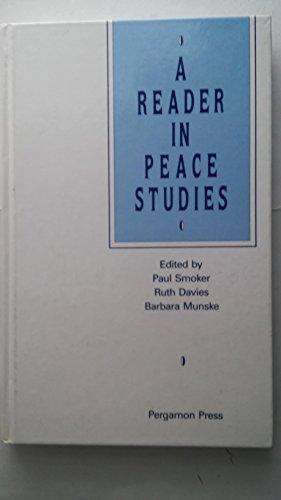 Book A Reader In Peace Studies free