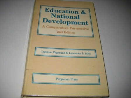 Book Education & National Development, Second Edition: A Comparative Perspective free