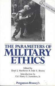 Book The Parameters of Military Ethics (Ausa Book) free