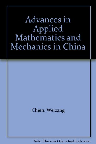Book Advances In Applied Mathematics And Mechanics In China free