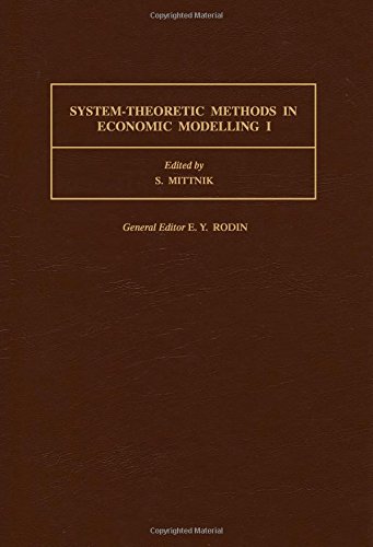 Book System-Theoretic Methods in Economic Modelling I (International Series in Modern Applied Mathematics and Computer Science) (v. 1) free