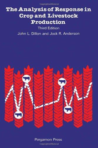 Book The Analysis of Response in Crop and Livestock Production free