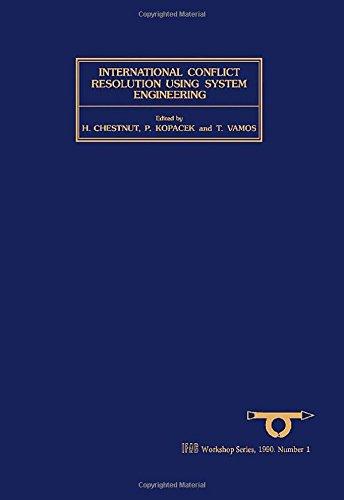 Book International Conflict Resolution Using System Engineering (SWIIS) free