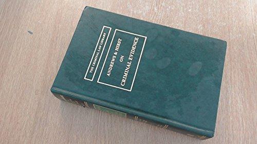 Book Criminal Evidence (criminal Law Library) free