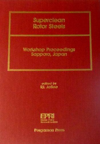 Book Superclean Rotor Steels: Workshop Proceedings Sapporo, Japan 30-31 August 1989 free