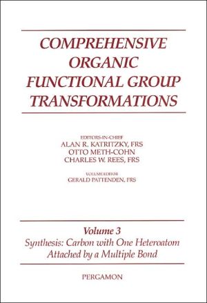 Book Comprehensive Organic Functional Group Transformations free