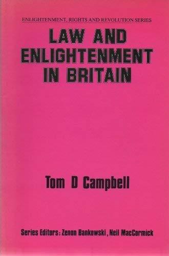 Book Law and Enlightenment in Britain (Enlightenment, Rights and Revolution Series, 7) free