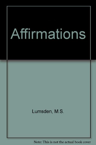 Book Affirmations: Poems In Scots And English free