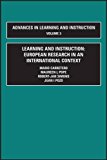 Book Learning And Instruction: European Research In An International Context (learning And Instruction) free