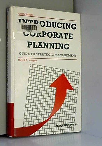 Book Introducing Corporate Planning, Fourth Edition: Guide To Strategic Management (pergamon International Library Of Science, Technology, Engineering, And Social Studie) free