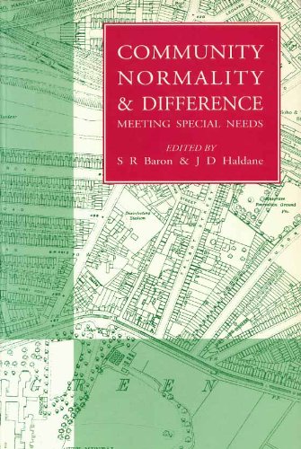 Book Community, normality & difference: meeting special needs free