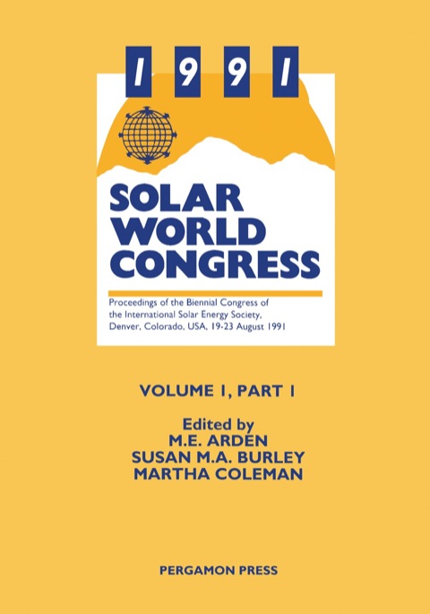 Book 1991 Solar World Congress free
