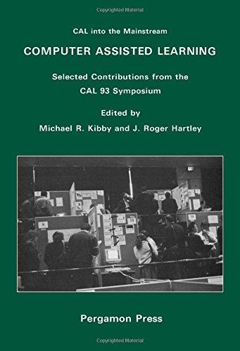 Book Computer Assisted Learning: Selected Contributions from the CAL93 Symposium free