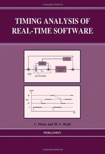 Book Timing Analysis of Real-Time Software free