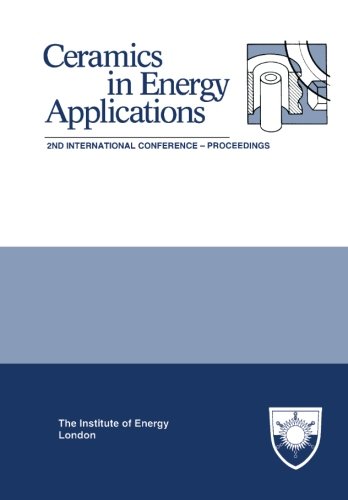 Book Ceramics in Energy Applications free