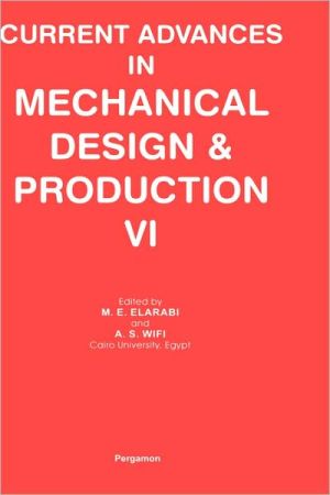 Book Current Advances in Mechanical Design and Production VI free