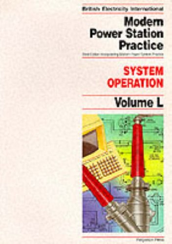 Book Modern Power Station Practice : System Operation free