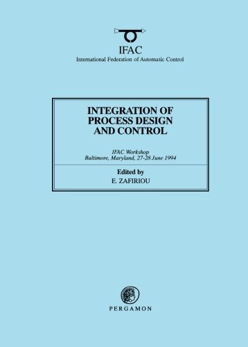 Book Integration Of Process Design And Control free