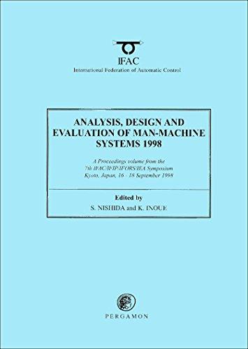Book Analysis, Design And Evaluation Of Man-machine Systems 1998 (ifac Proceedings Volumes) free