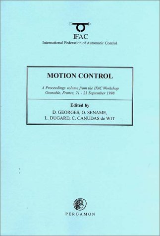 Book Motion Control 1998 (ifac Proceedings Volumes) free