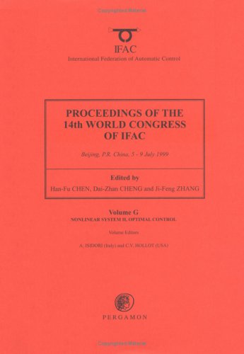 Book Nonlinear System Ii, Optimal Control, Volume G (proceedings Of The 14th World Congress Of Ifac (18-volume Set)) free