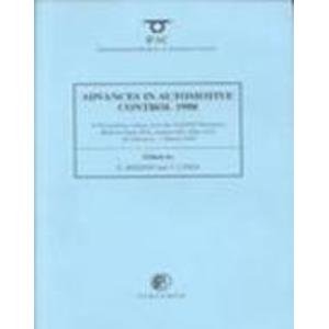 Book Advances In Automotive Control 1998 (ifac Proceedings Volumes) free
